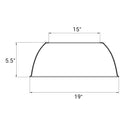 Envision RHB3-400-ACR-RF RHB3: 3P400 Acrylic Reflector 90°