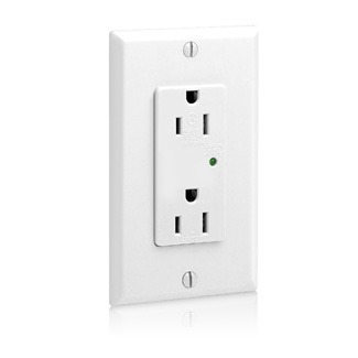Leviton 5280-W 15 A 125 VAC Surge Protection White