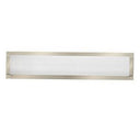 Lithonia LITH-FMVTSL-24IN FMVTRL Traditional Square 24" Brushed Nickel LED Vanity 120-277V