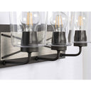 Progress 27358 P300231-020 Briarwood 3-Light Bathroom Vanity Light with Clear Glass Shade