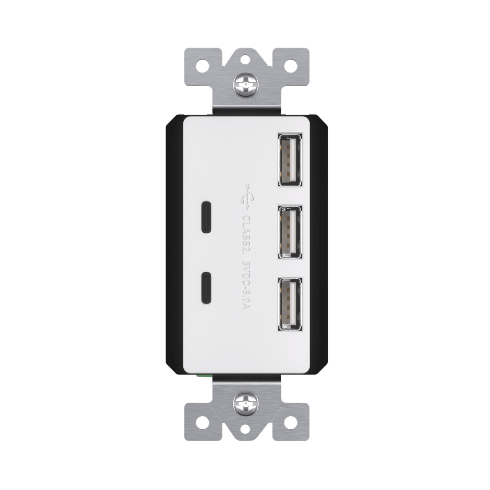 Type-A/C USB Power Station Charger
