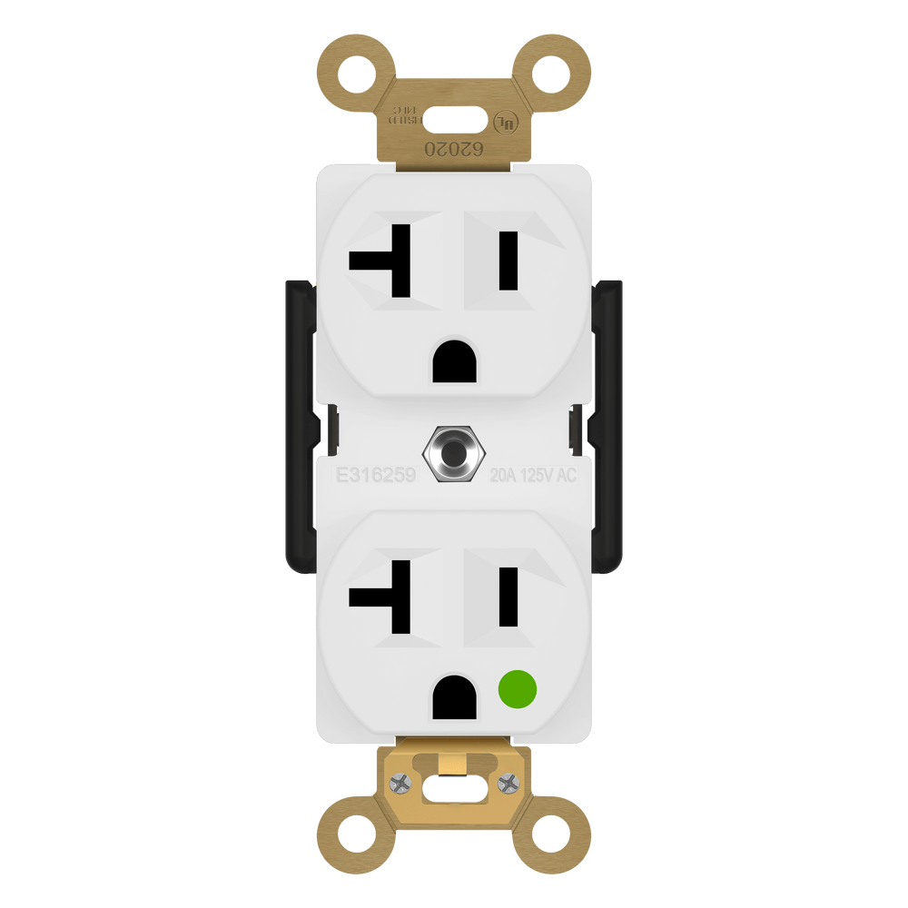 Hospital Grade 20A Receptacle, 5-20R