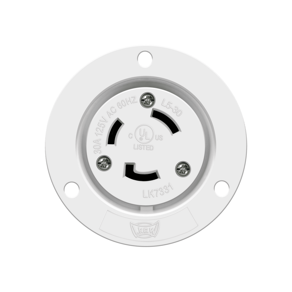Locking Flanged Outlet, 30A, L5-30RFO