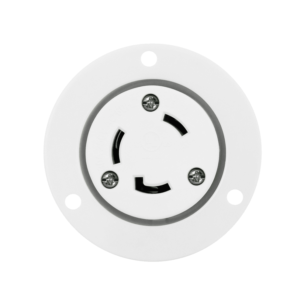 Locking Flanged Outlet, L6-30RFO