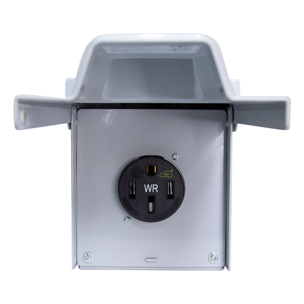 Heavy Duty 50A Outdoor Receptacle Box