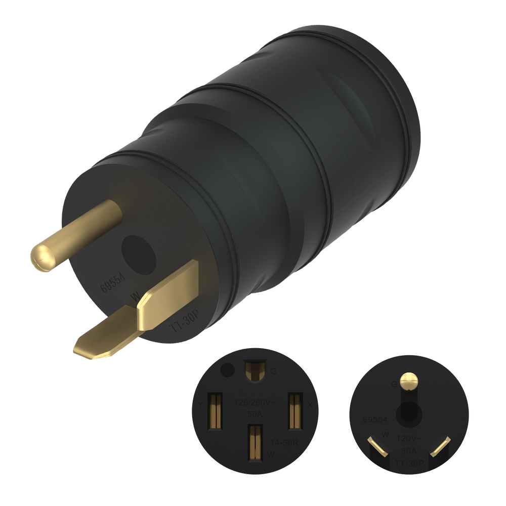 Compact Adapter NEMA TT30P to 14-50R