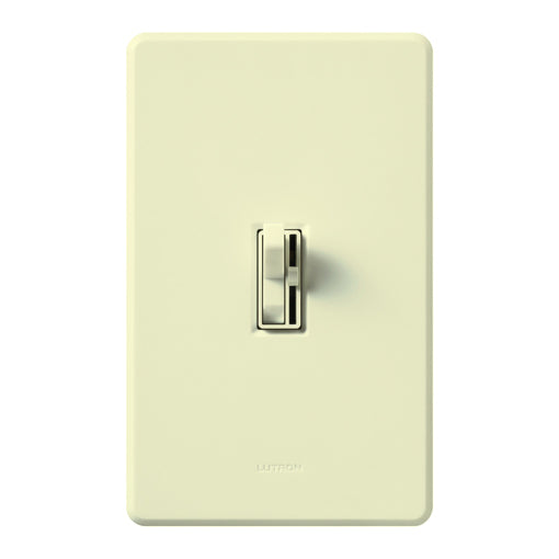 Lutron Ariadni 3-Wire Dimmer for Ballasts/LED Drivers, 1000W/6A, Single Pole/3-Way. Neutral Required, 277V, AYF-103P-277-AL, Almond