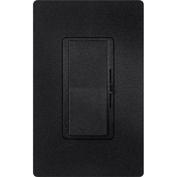 Lutron Diva 0-10V Dimmer Switch, 8A, 50mA Sink, Single-Pole/3-Way, No Neutral Required, 120V, DVSCSTV-MN, Midnight