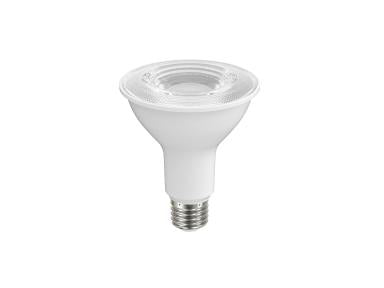 MaxLite E11PAR30LD940FL/JA8 LED Pars Enhanced Series - 11W 1000LM Par30L 40 Deg Flood E26 Base LED, Triac Dim 120v 90 CRI 4000K, White Housing, Ja8