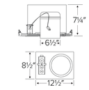 6" Koto™ Architectural Maximum Adjustability High Lumen IC Airtight Housing