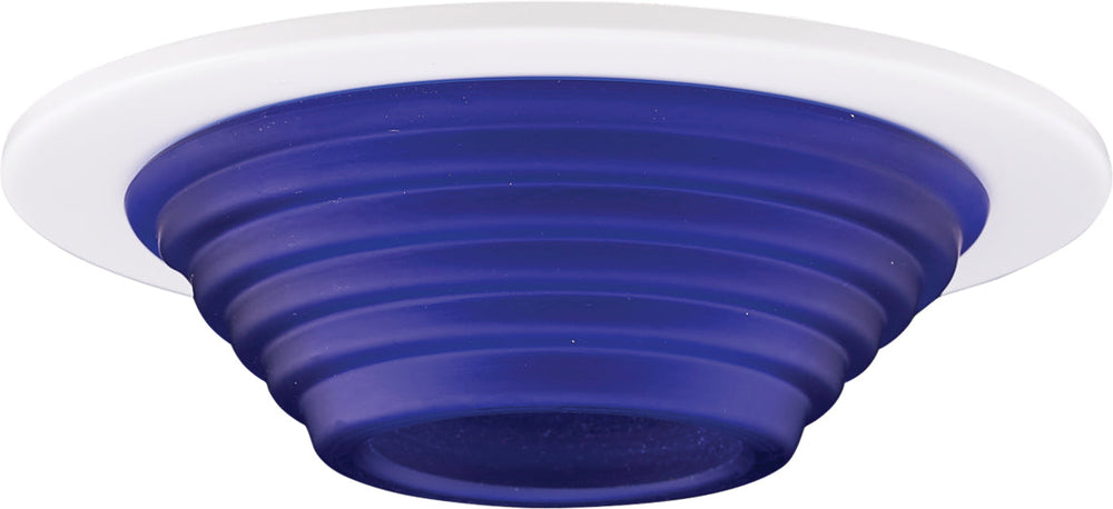 4" Frosted Stepped Glass Trim