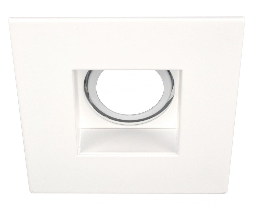 4" Steel Construction Square Adjustable Reflector Trim
