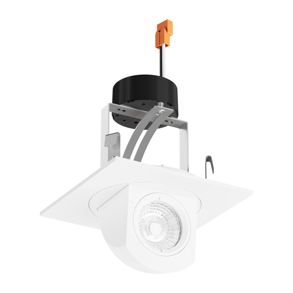 4" Square LED Adjustable Pull-Down Insert (2nd Generation)