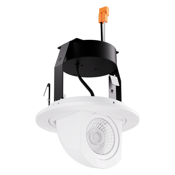 4" Round LED Adjustable Pull-Down Insert with 5-CCT Switch