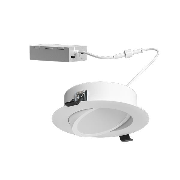 6" LED Recessed Gimbal Downlight with 5-CCT Switch