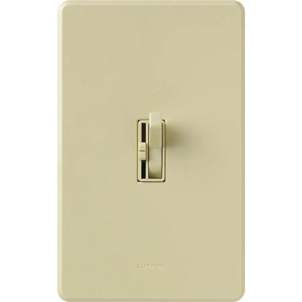Lutron Ariadni Quiet Fan-Speed Control, No Neutral Required, 1.5A 3-Speed Fan, 120V, Single Pole/3-Way, AYFSQ-F-LA, Light Almond
