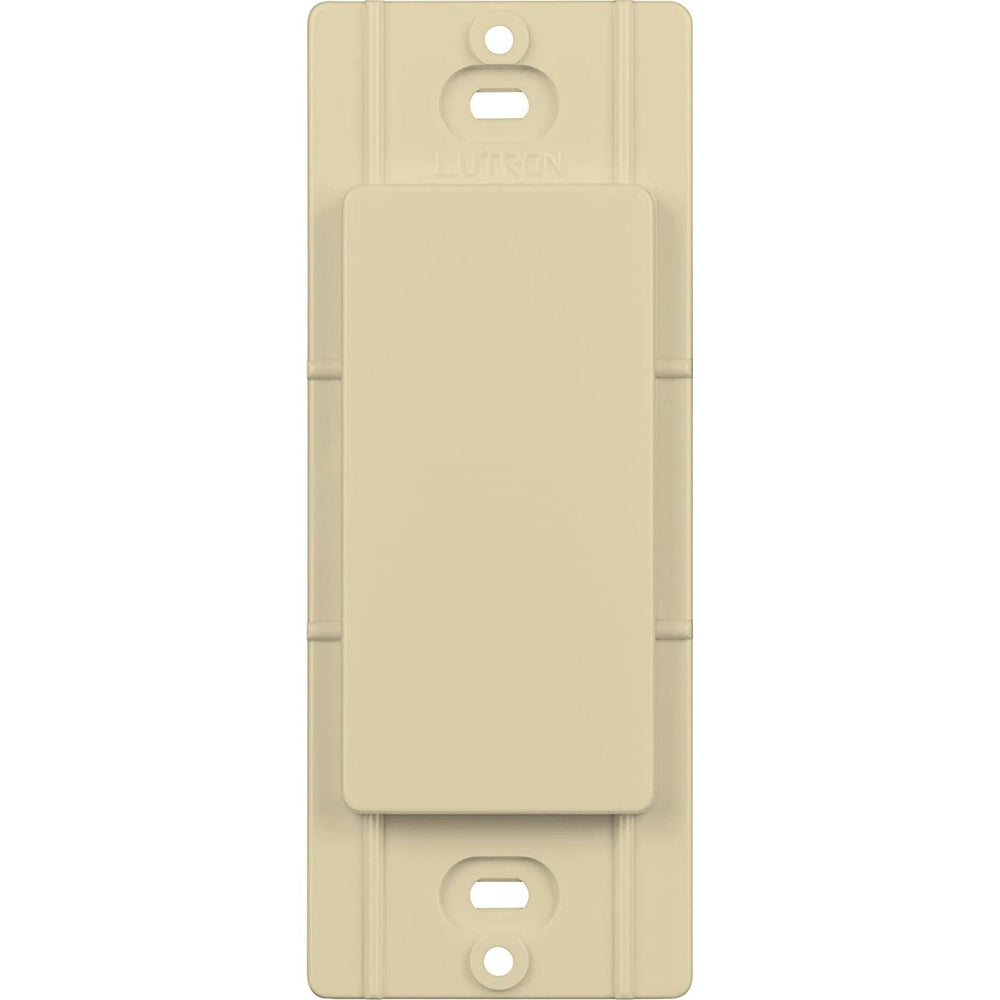 Lutron Blank Insert for Claro Wall Plates, Fits Decorator-Style Openings, DV-BI-IV, Ivory