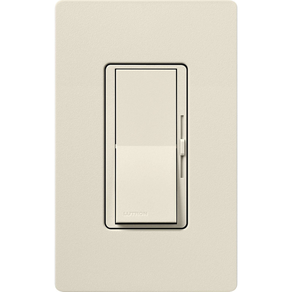 Lutron Diva LED+ Dimmer Switch, 250W LED, Single Pole/3-Way, No Neutral Required, 120V, DVSCCL-253P-PM, Pumice