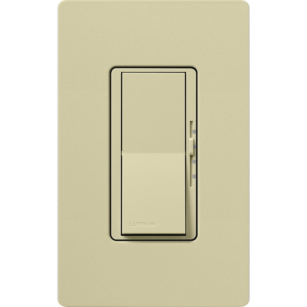 Lutron Diva 3-Speed Fan Control and Light Switch, 1.5A Fan, 1A LED, Single Pole/3-Way, No Neutral Required, 120V, DVSCFSQ-F-SA, Sage