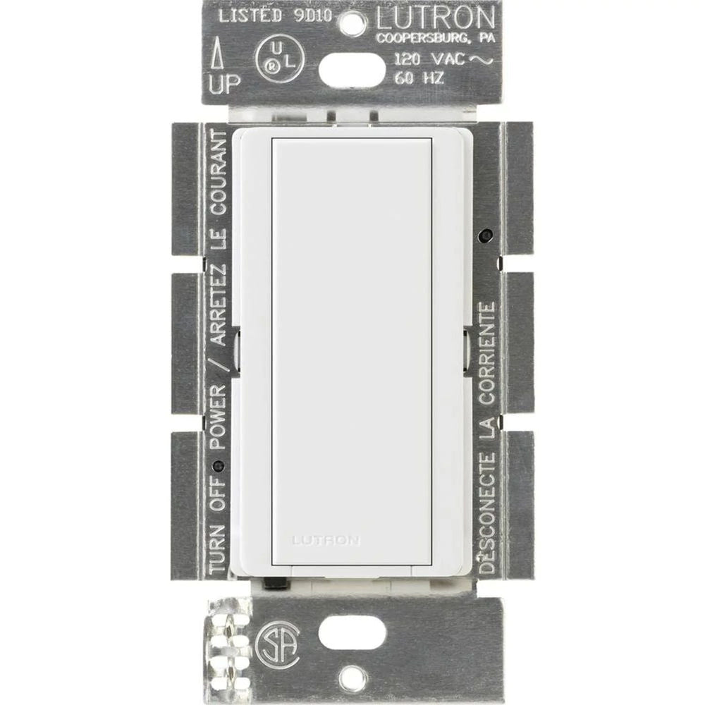 Lutron Maestro Companion Dimmer Switch, Multi-Location Dimmer for Maestro Dimmers/Timers/Sensors, Not For Stand-Alone Use, MA-AS-WH, White