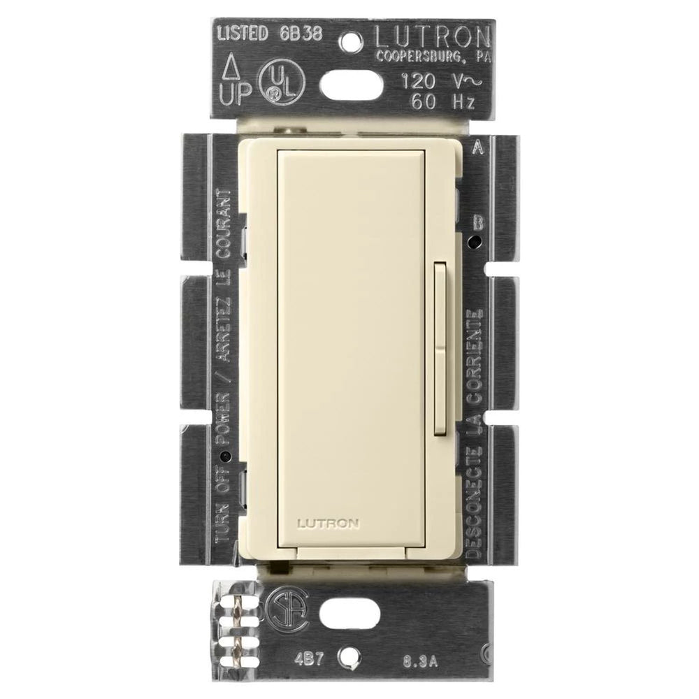 Lutron Maestro Companion Dimmer Switch, Multi-Location Dimmer for Maestro Dimmers/Timers/Sensors, Not For Stand-Alone Use, MA-RH-AL, Almond