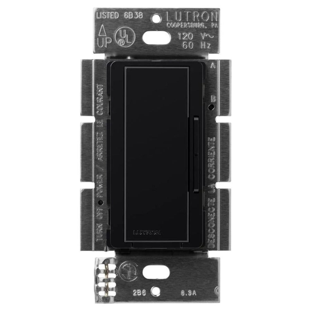 Lutron Maestro Companion Dimmer Switch, Multi-Location Dimmer for Maestro Dimmers/Timers/Sensors, Not For Stand-Alone Use, MA-R-BL, Black