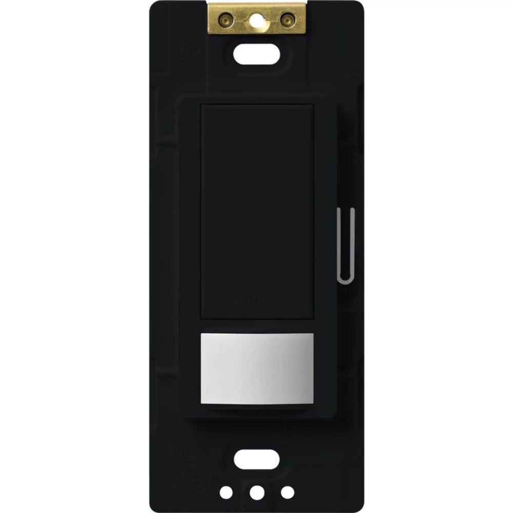 Lutron Maestro Motion Sensor Switch, 5A Light/3A Fan, 120V, Single/Multi-Location, Ground or Neutral Required, MS-OPS5M-MN, Midnight