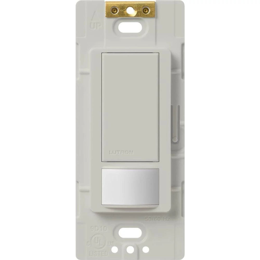 Lutron Maestro Motion Sensor Switch, 5A Light/3A Fan, 120V, Single/Multi-Location, Ground or Neutral Required, MS-OPS5M-PD, Palladium