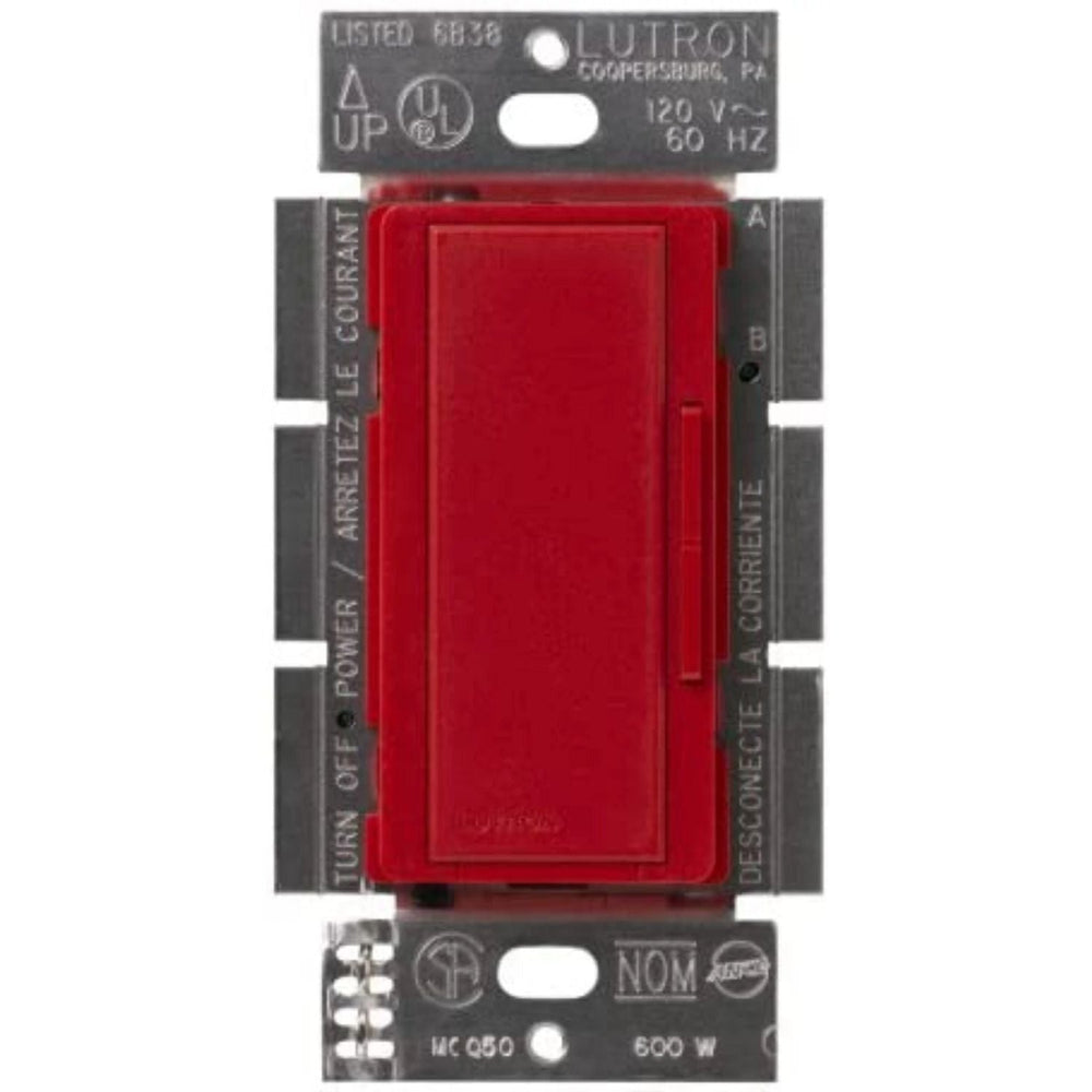 Lutron Maestro Companion Dimmer Switch, Multi-Location Dimmer for Maestro Dimmers/Timers/Sensors, Not For Stand-Alone Use, MSC-AS-HT, Hot