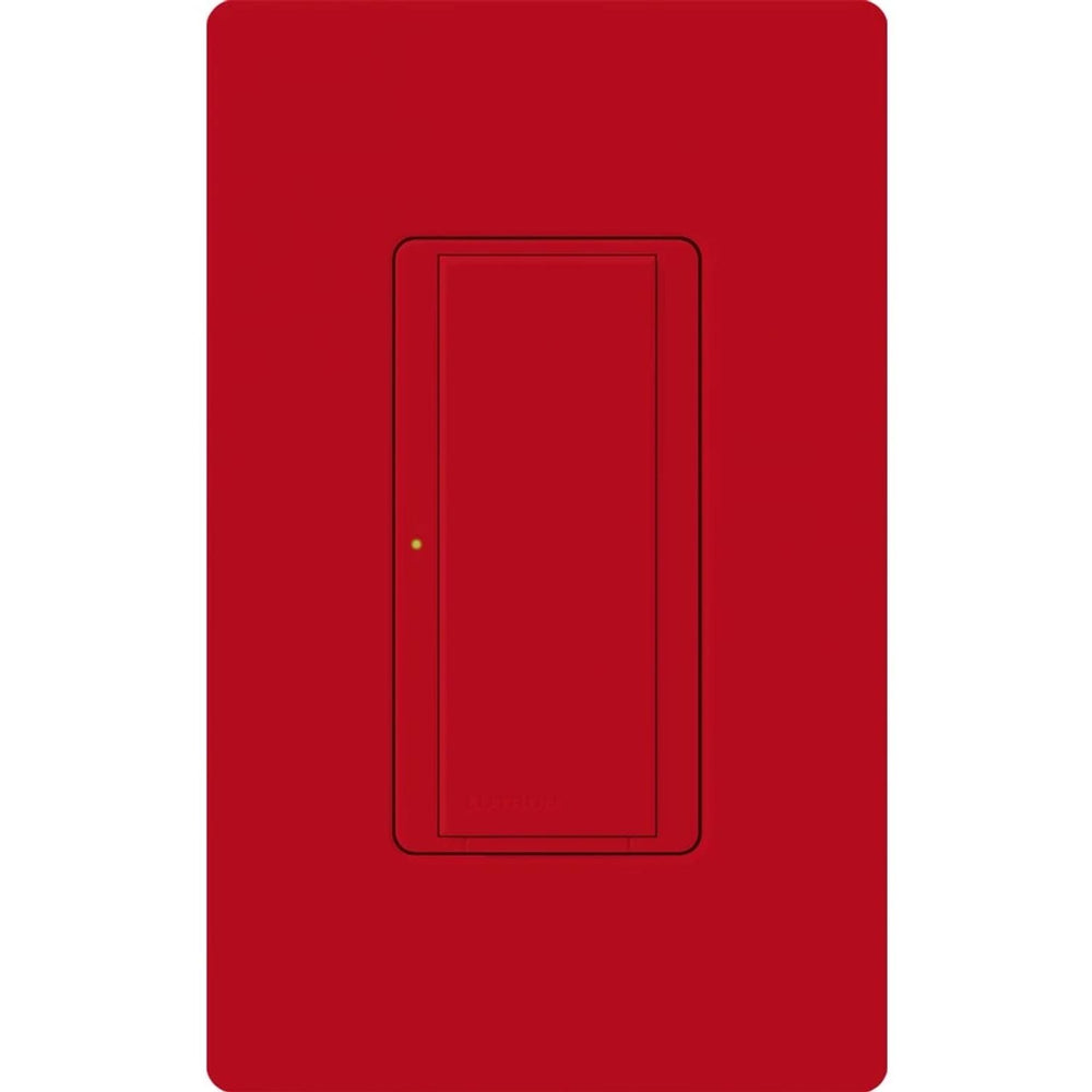 Lutron Maestro 8A Electronic Switch, Neutral Required, 950W Lighting/3A Fan, 120V, Single Pole/3-Way, MSC-S8AM-HT, Hot
