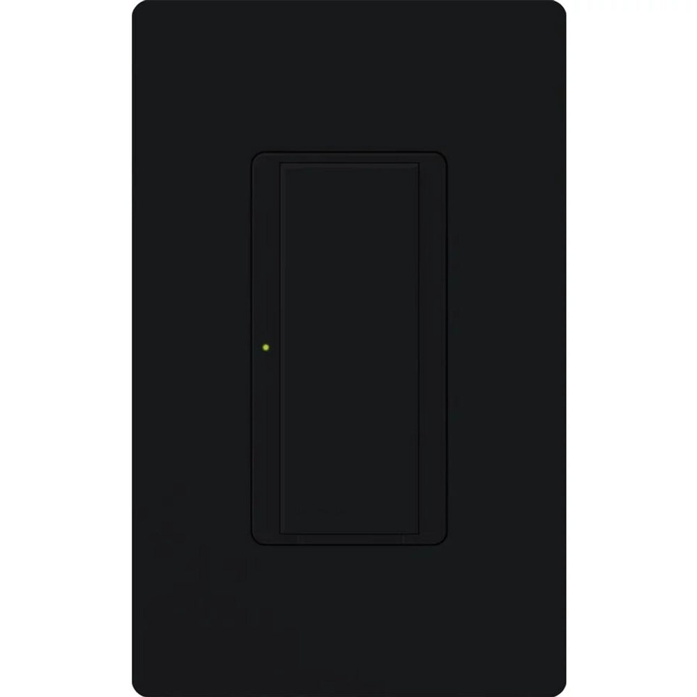 Lutron Maestro 8A Electronic Switch, Neutral Required, 950W Lighting/3A Fan, 120V, Single Pole/3-Way, MSC-S8AM-MN, Midnight