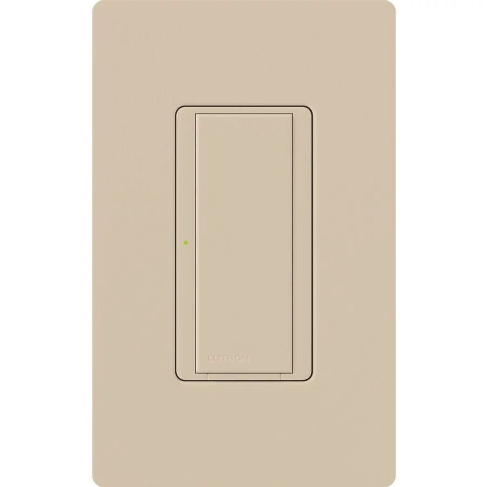 Lutron Maestro 8A Electronic Switch, Neutral Required, 950W Lighting/3A Fan, 120V, Single Pole/3-Way, MSC-S8AM-TP