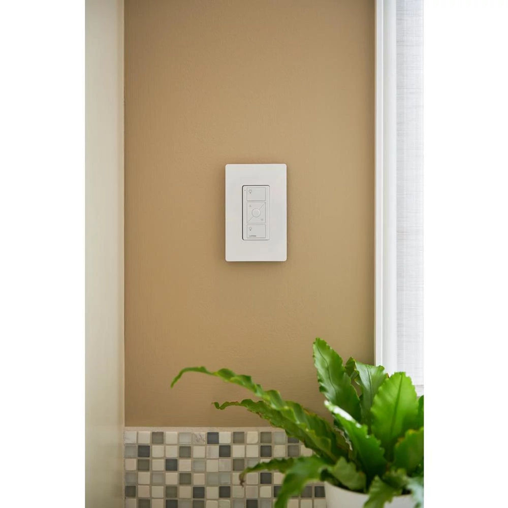 Lutron Pico Original Smart Remote Wall Mount Kit For Caseta Smart Dimmer Switch 3-Way, PJ2-WALL-L01, White