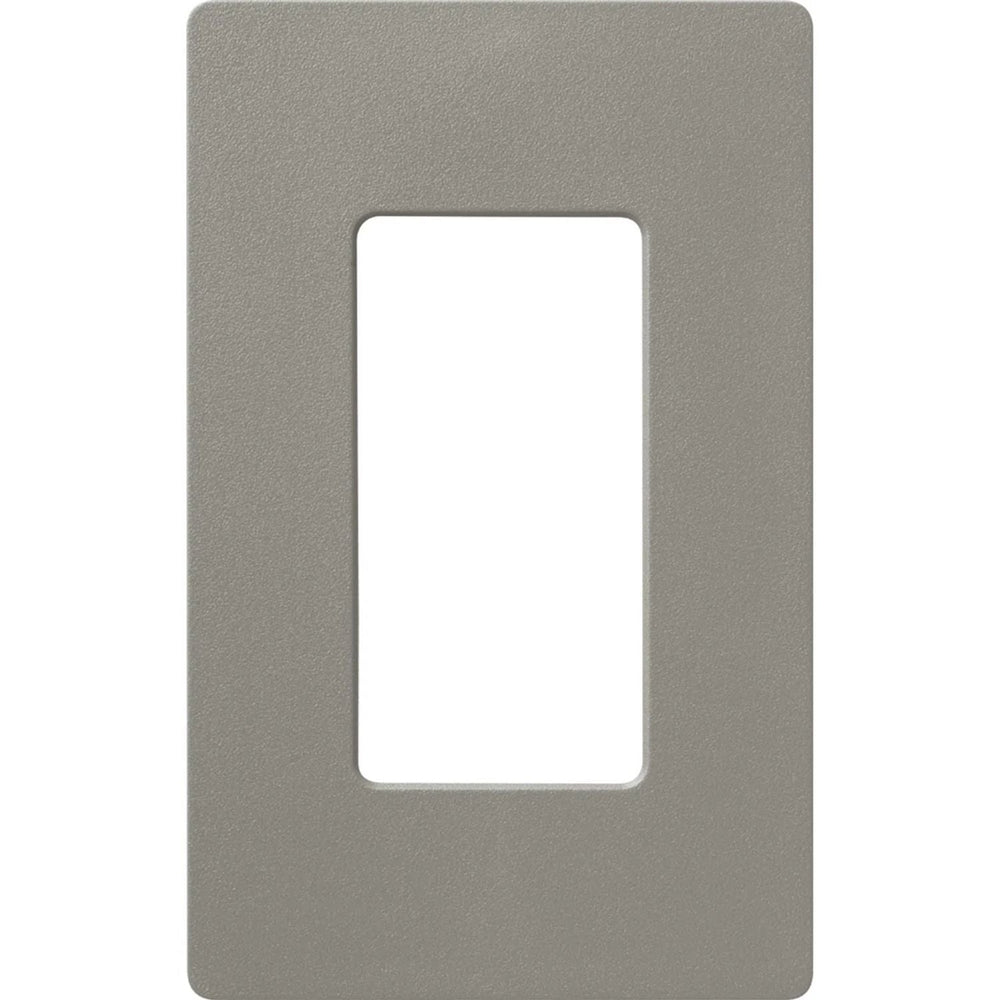 Lutron Claro 1 Gang Wall Plate for Decorator-Style Dimmers, Switches, and Outlets, Satin Finish, SC-1-CS, Cobblestone
