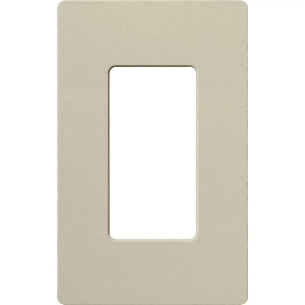 Lutron Claro 1 Gang Wall Plate for Decorator-Style Dimmers, Switches, and Outlets, Satin Finish, SC-1-CY, Clay