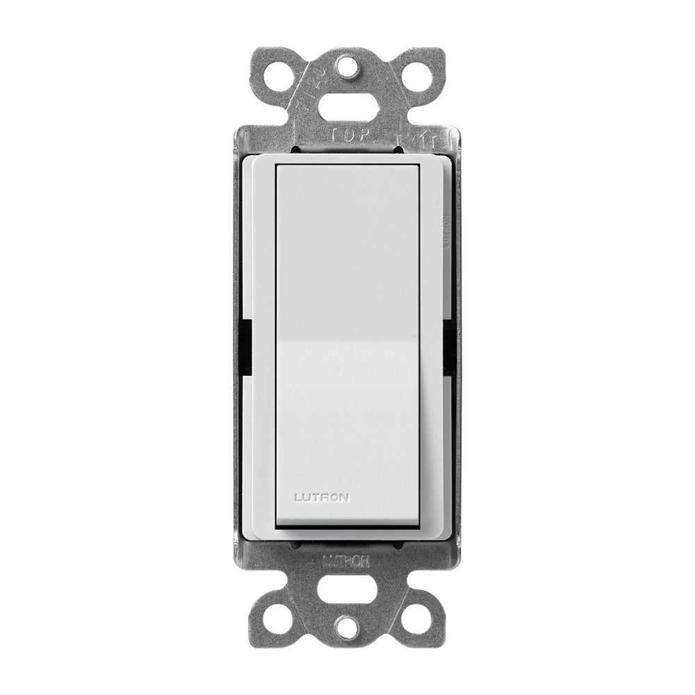 Lutron Claro 4-Way, On/Off Rocker Switch, 15A, Satin Finish, SC-4PS-MI, Mist