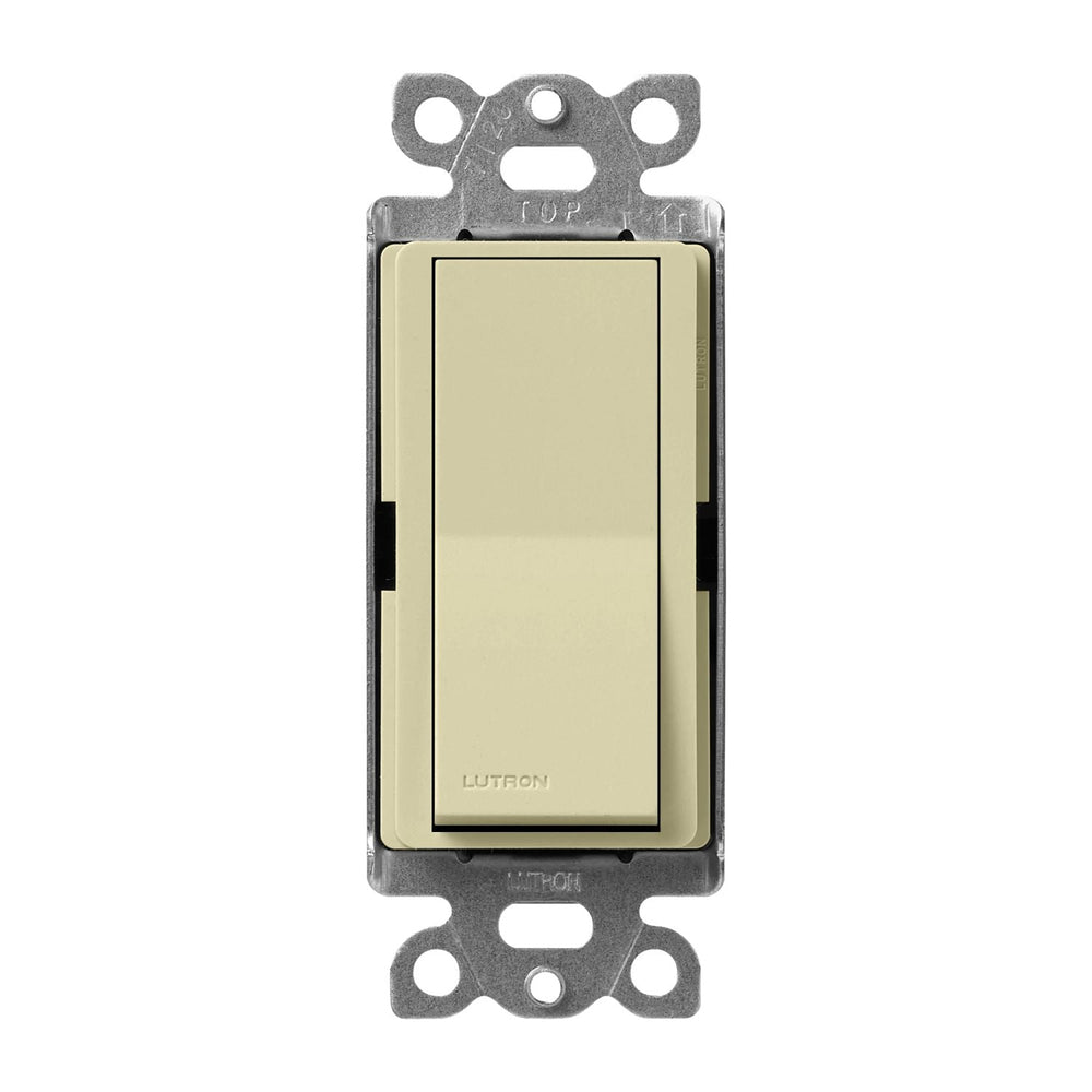 Lutron Claro 4-Way, On/Off Rocker Switch, 15A, Satin Finish, SC-4PS-SA, Sage
