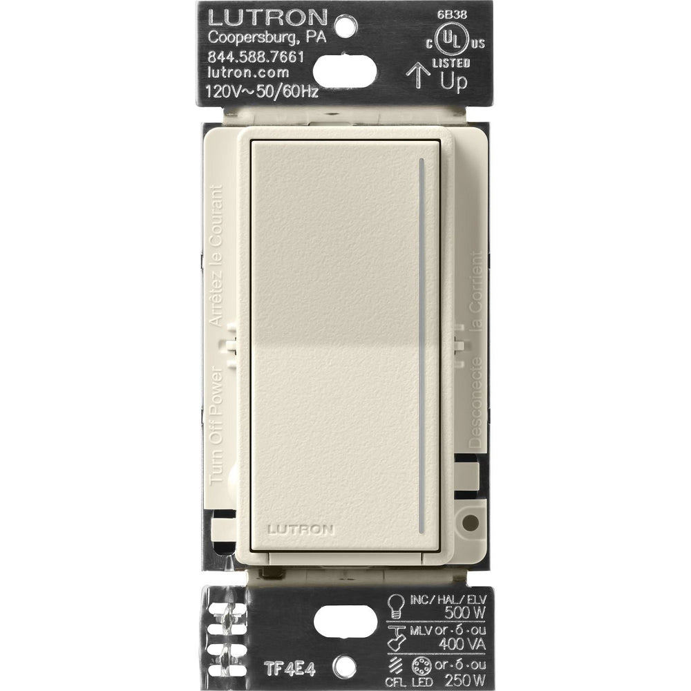 Lutron Sunnata Touch Dimmer - LED+ Pro Max, 250W LED/400W ELV/400VA MLV, Neutral Required, Multi-Location, 120V, ST-PRO-N-PM, Pumice
