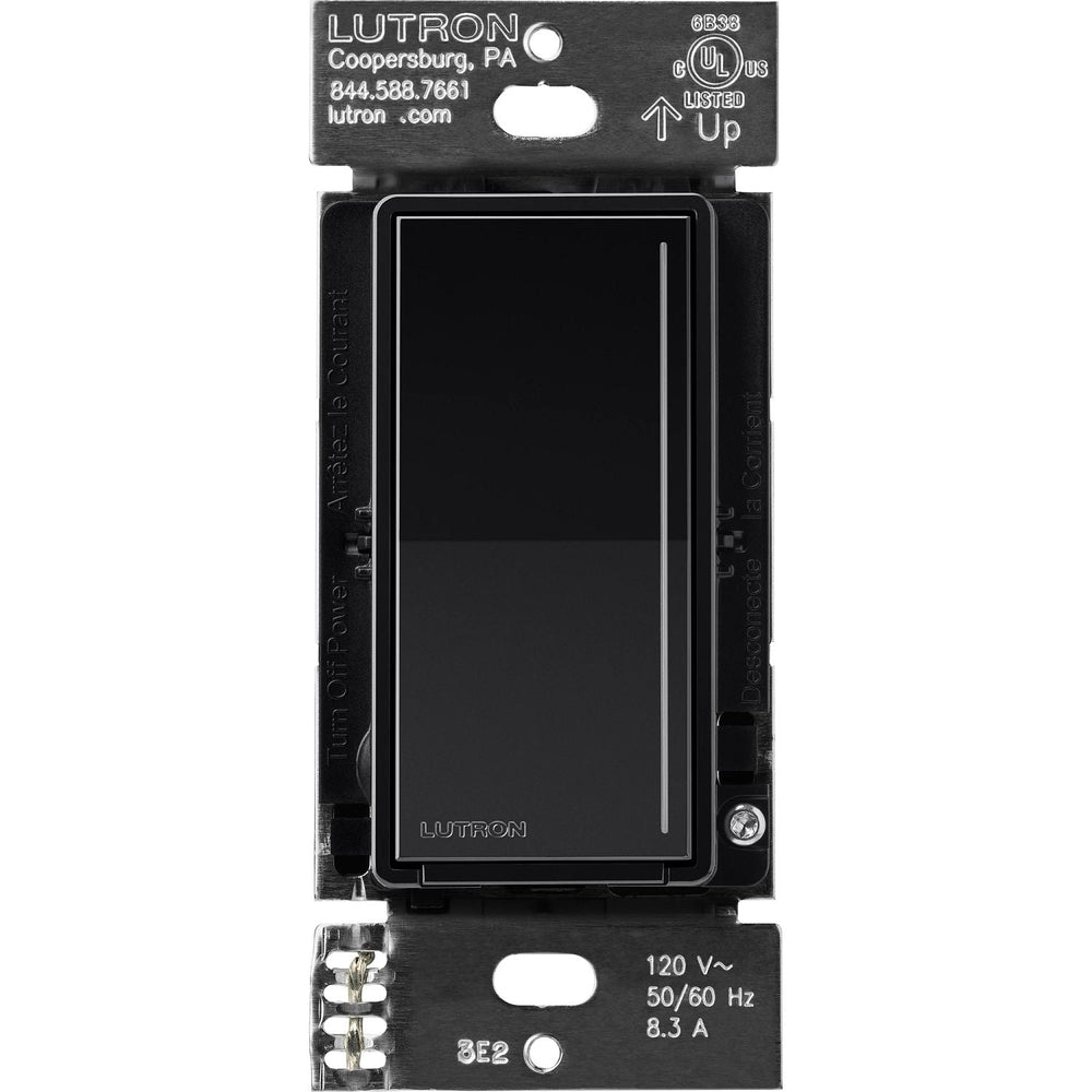 Lutron Sunnata Companion Dimmer Switch, Multi-Location Dimming, Only For Use With Sunnata PRO LED+ Touch Dimmer (ST-PRO-N), ST-RD-BL, Black
