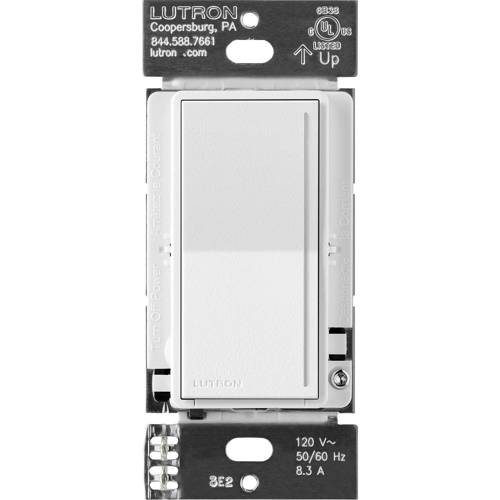 Lutron Sunnata Companion Dimmer Switch, Multi-Location Dimming, Only For Use With Sunnata PRO LED+ Touch Dimmer (ST-PRO-N), ST-RD-SW, Snow White
