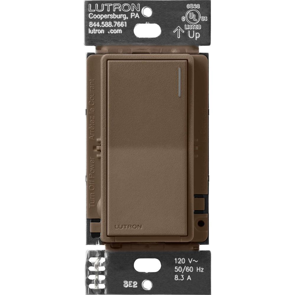 Lutron Sunnata Companion Switch, Multi-Location Switching, Only For Use With Sunnata 6A On/Off Switch, (ST-6ANS), ST-RS-EP, Espresso