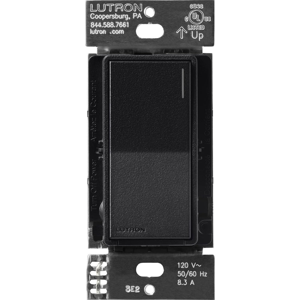 Lutron Sunnata Companion Switch, Multi-Location Switching, Only For Use With Sunnata 6A On/Off Switch, (ST-6ANS), ST-RS-MN, Midnight