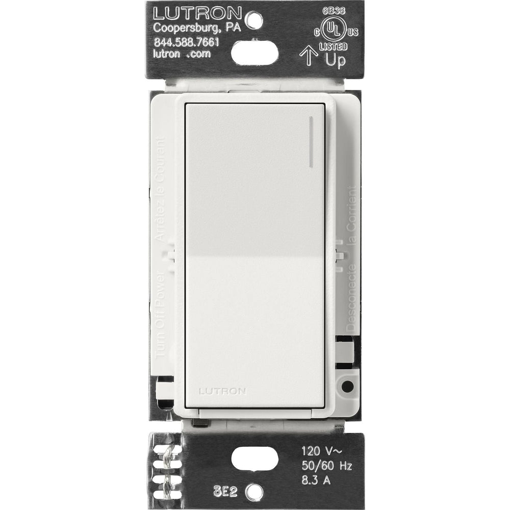Lutron Sunnata Companion Switch, Multi-Location Switching, Only For Use With Sunnata 6A On/Off Switch, (ST-6ANS), ST-RS-RW, Architectural White