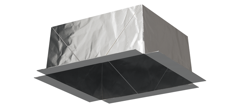 Flexible MICA Fire Enclosure for Recessed Fixtures