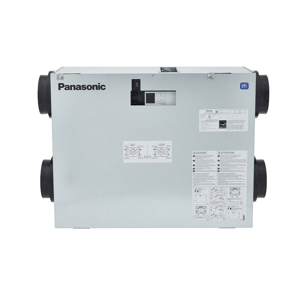 Panasonic FV-12ESC1 Intelli-Balance® Elite Plus+ Energy Recovery Ventilator (ERV), 30-120 CFM, Any Climate