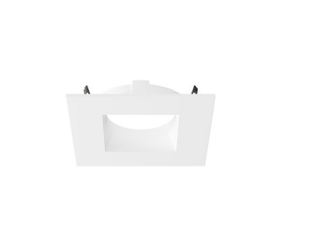 DMF Lighting H3TSSBK 3" H Series Square Recessed Trim, Black