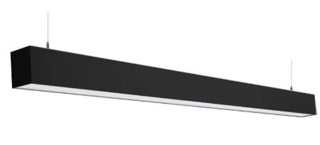 HY-4FT-LUD50W-XXK-B - 4FT Linear Suspendable 50W 3CCT ETL Black