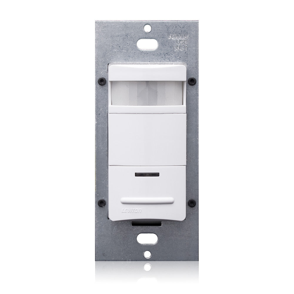 Leviton MDS10-IDW Wallbox Occupancy Sensor Switch lighting control, also known as a motion sensor or motion detector, Part