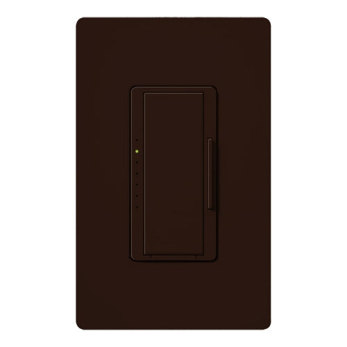 Lutron Maestro Wireless 3-Wire Dimmer for Ballast/LED Driver, 6A, Neutral Required, Single Pole/Multi-Location, 120/277V, MRF2-F6AN-DV-BR, Brown