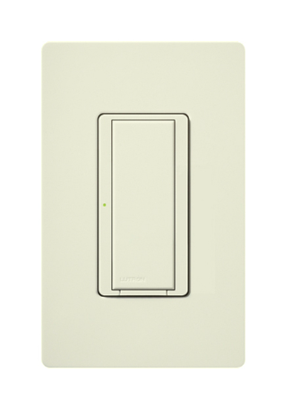 Lutron Vive Maestro Wireless Switch, 6A Light/3A Fan, Single Pole/Multi-Location, Neutral Required, 120V, MRF2S-6ANS-BI, Biscuit,